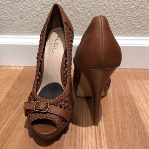 Aldo Tan Open-Toe Heel